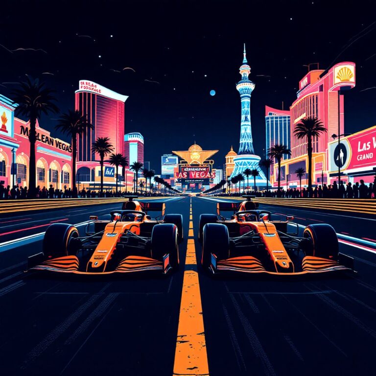 McLaren Norris & Piastri Disqualified After Las Vegas F1 GP Inspection
