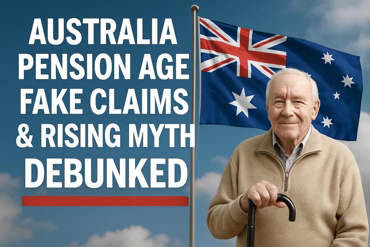 Australia Pension Age Fake Claims & Rising Myth Debunked