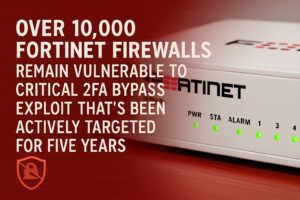 Over 10K Exposed Fortinet Firewalls 2FA Bypass Exploit